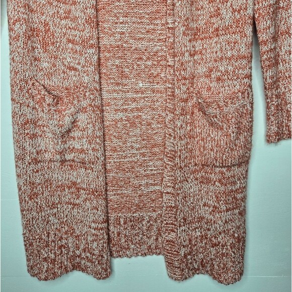 Studio B by Bobeau Longline Duster Length Open Cardigan Lightweight Knit Size M - Picture 4 of 11